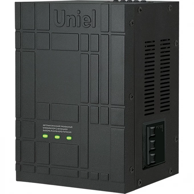 Автоматический трехфазный блокиратор с функцией АВР UNIEL UBR-55BA-3G36/SLS 08814 Автоматический трехфазный блокиратор с функцией АВР UNIEL UBR-55BA-3G36/SLS 08814