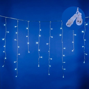 Бахрома светодиодная с эффектом мерцания UNIEL ULD-B12006-195/TTK WHITE IP44, 12м