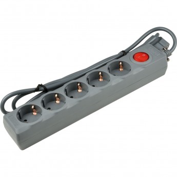 Cетевой фильтр UNIEL S-GSU5-1,5 GREY