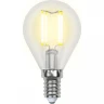 Лампа светодиодная UNIEL LED-G45-6W/WW/E14/CL PLS02WH картон UL-00000197