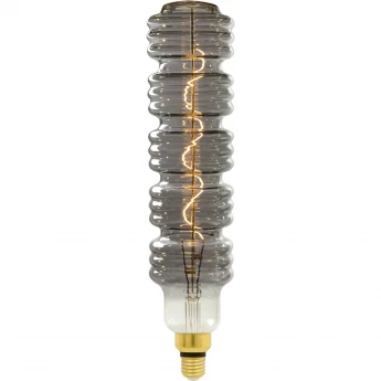 Лампа светодиодная UNIEL LED-SF41-5W/SOHO/E27/CW CHROME/SMOKE GLS77CR