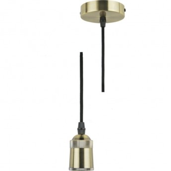 Патрон декоративный UNIEL DLC-T-S31/E27 TS/1M/BL BRONZE , серия «Techno», с проводом (1м) и креплением