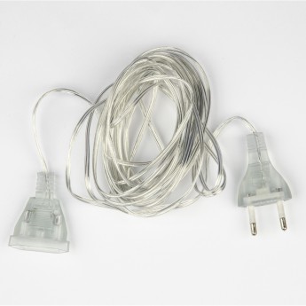 Удлинитель для подключения гирлянд UNIEL UCX-Y25/100W-500 CLEAR, 5м