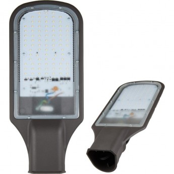 Уличный светодиодный светильник UNIEL ULV-R22H-100W/DW IP65 GREY консольный