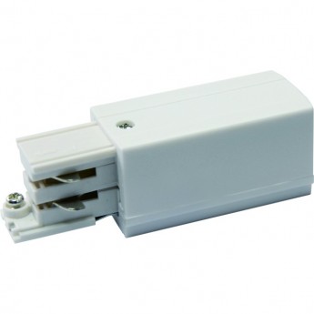 Ввод питания для шинопровода UNIEL UBX-A02 WHITE 1 POLYBAG